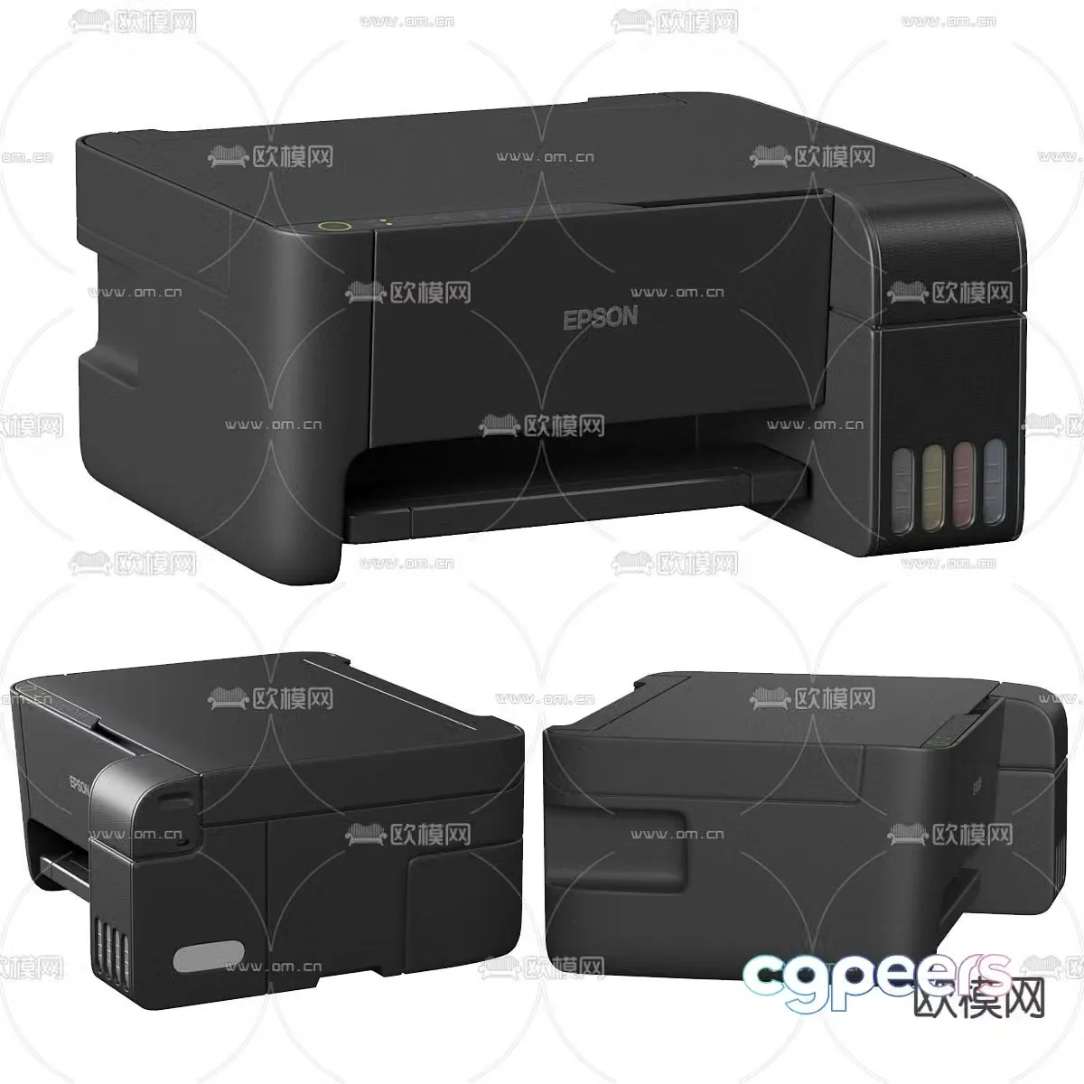 Epson printer 3d model