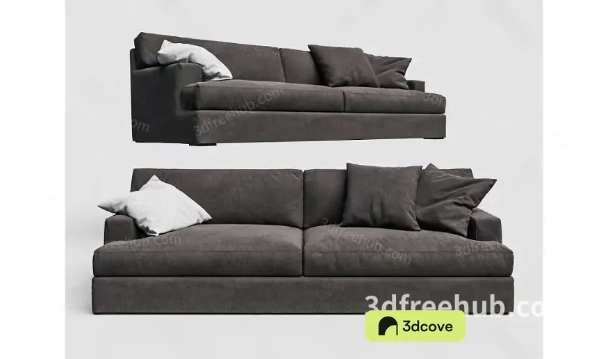 Modern Gray Sofa