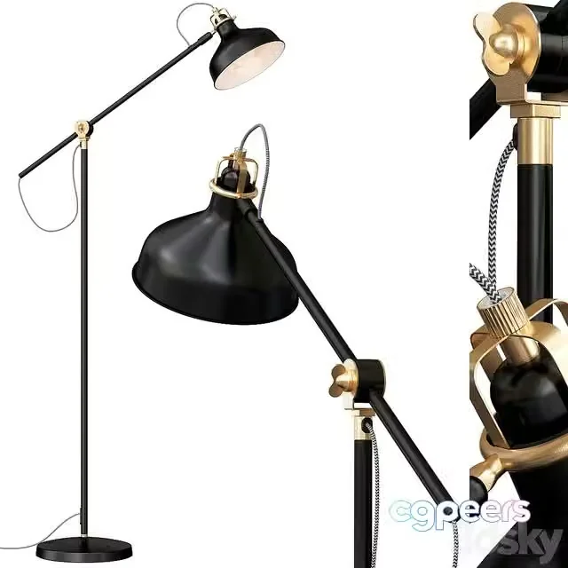 3ds Max Free – Ranarp Ikea floor lamp