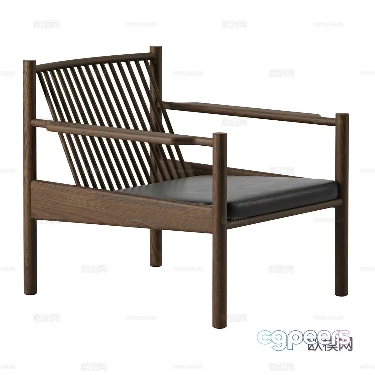 Single chair 3d model