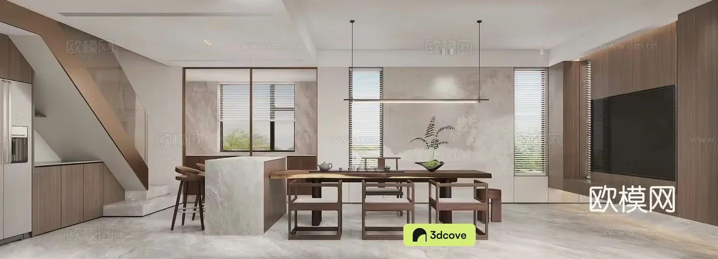New Chinese living room