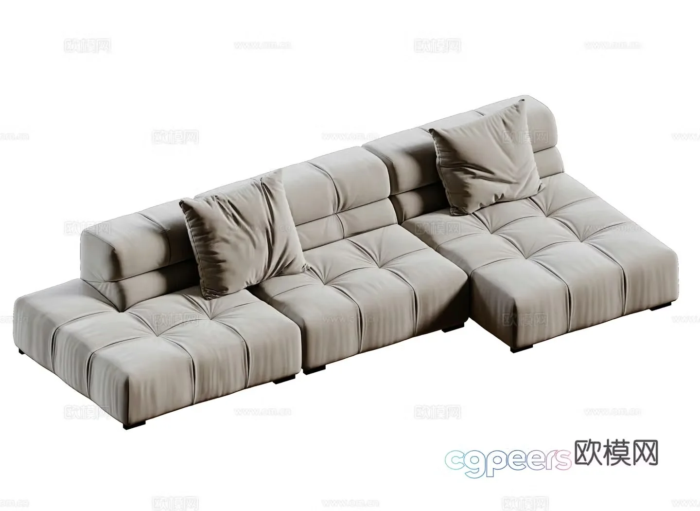 Modern sofa 3d model