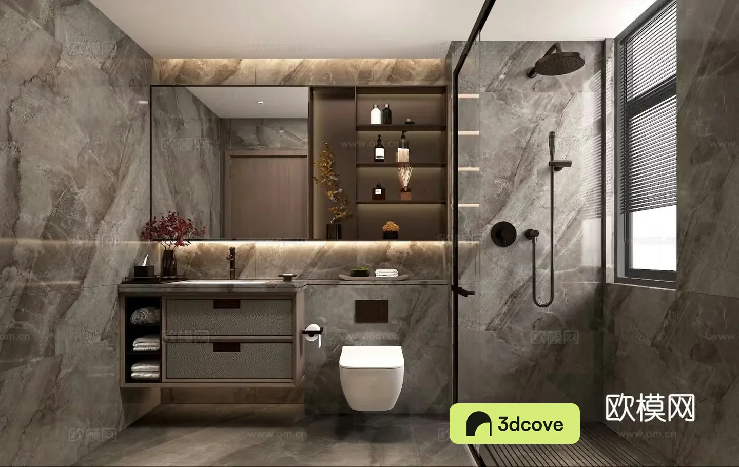 New Chinese style bathroom