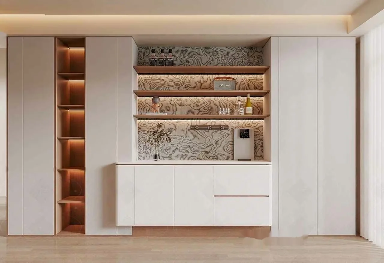 Modern Kitchen Cabinets 3D Model – 16704 – VRAY Render