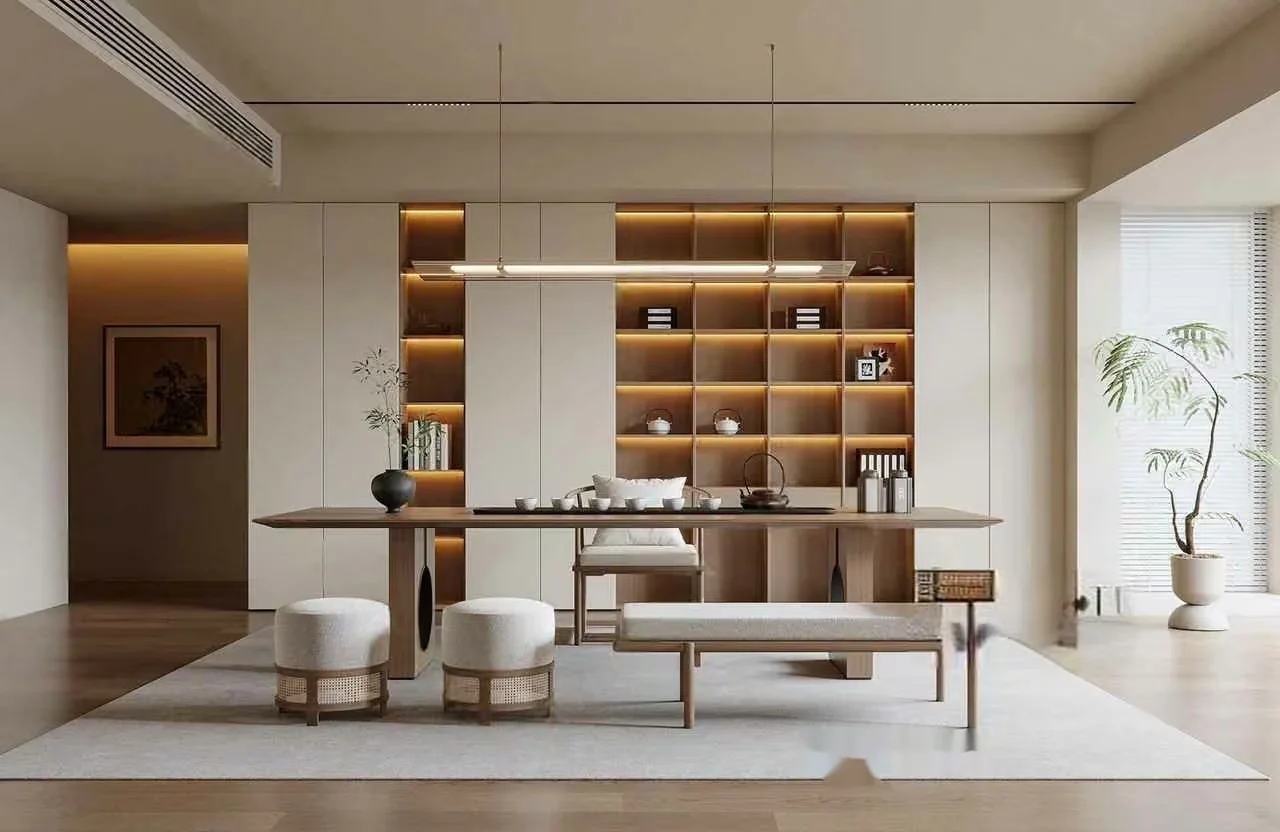 Modern Dining Area 3D Model – 20072 – VRAY Render