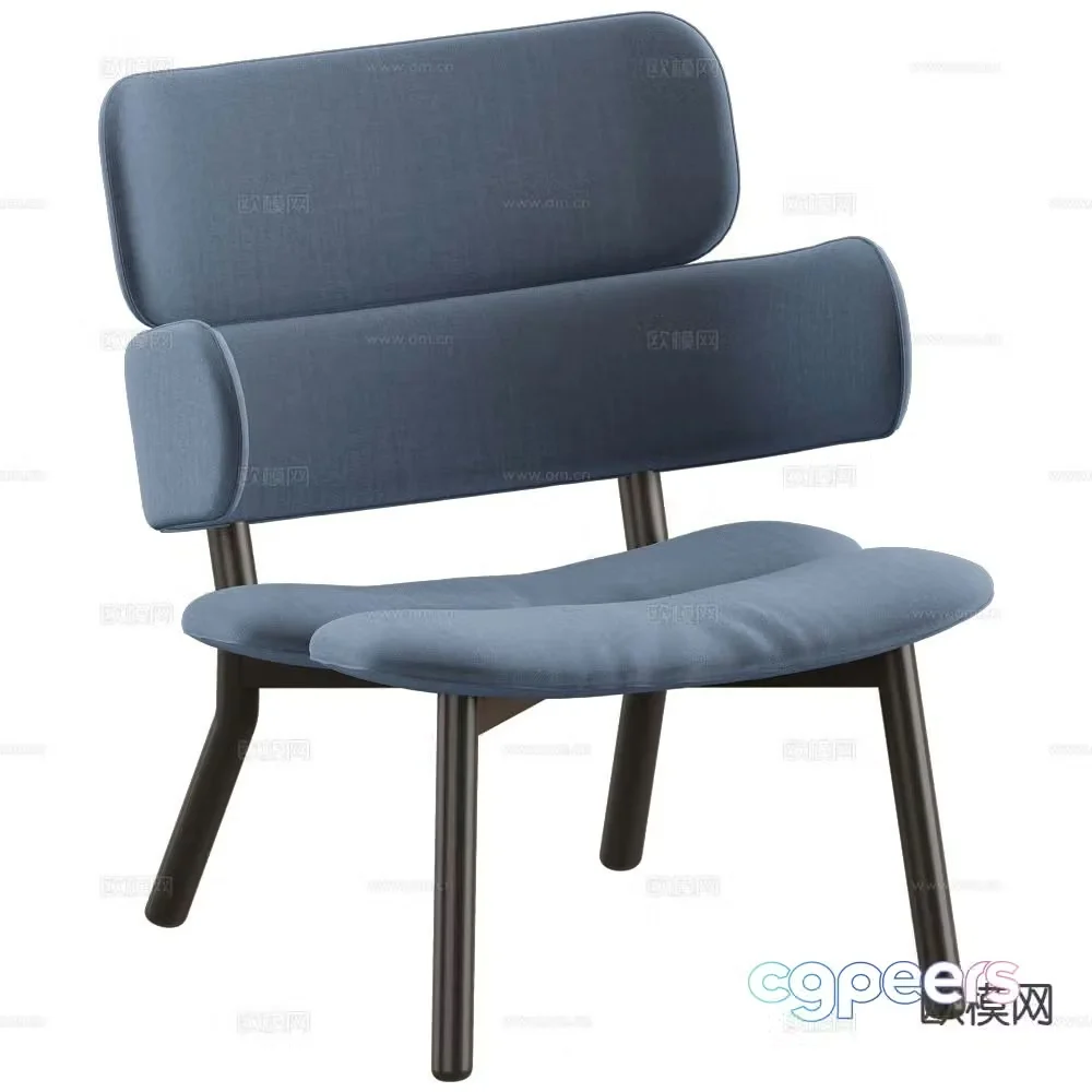 Innova chair lounge chair 3d model