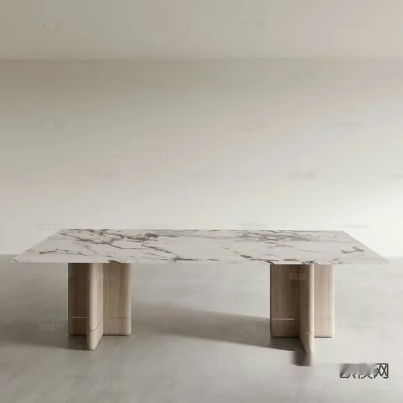 Modern Minimalist Table 3D Model – 15843 – CORONA Render