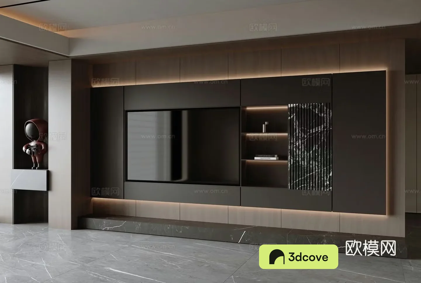 Italian TV background wall