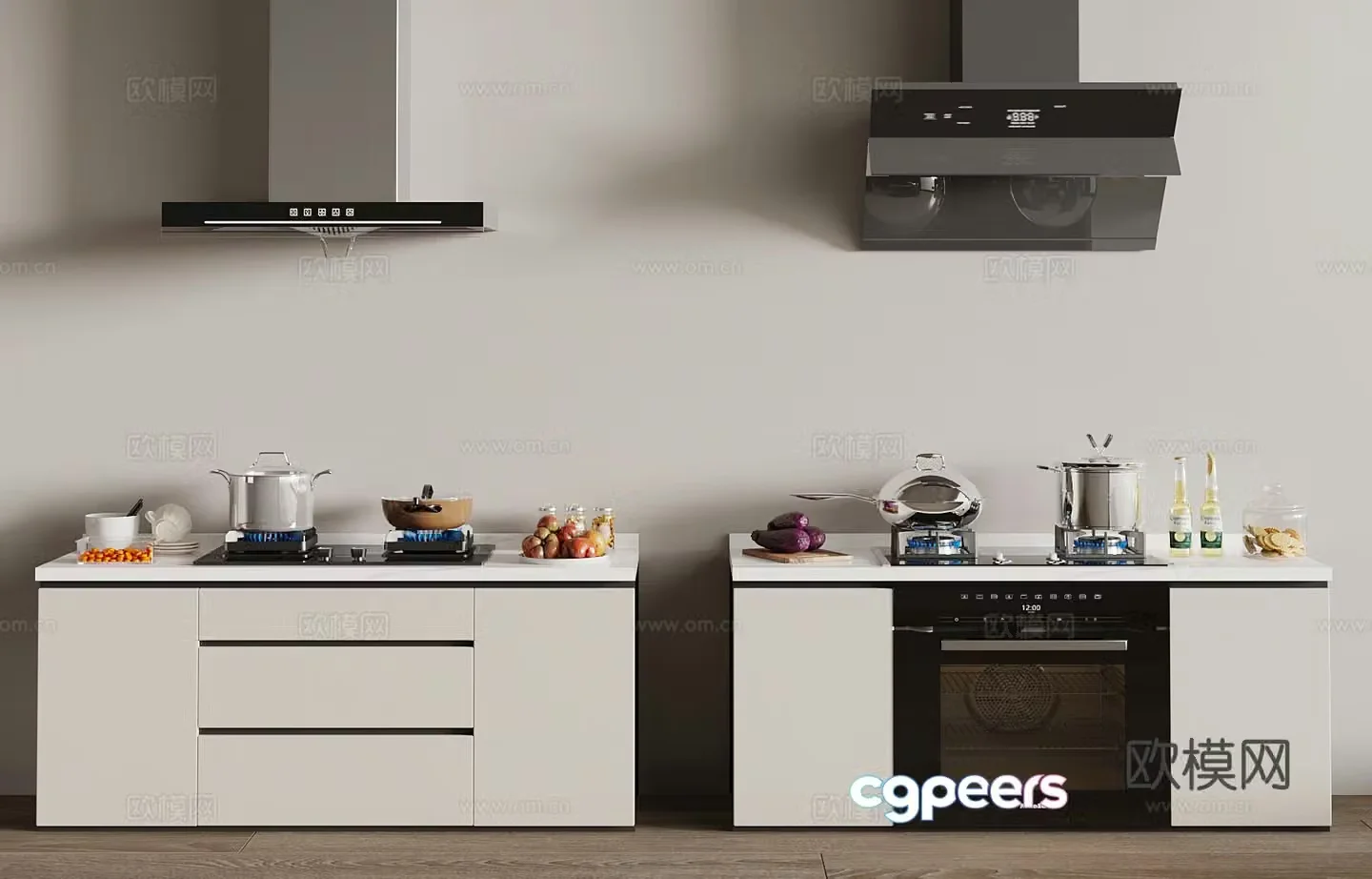 Stove Modern Stove Stove 3D Model