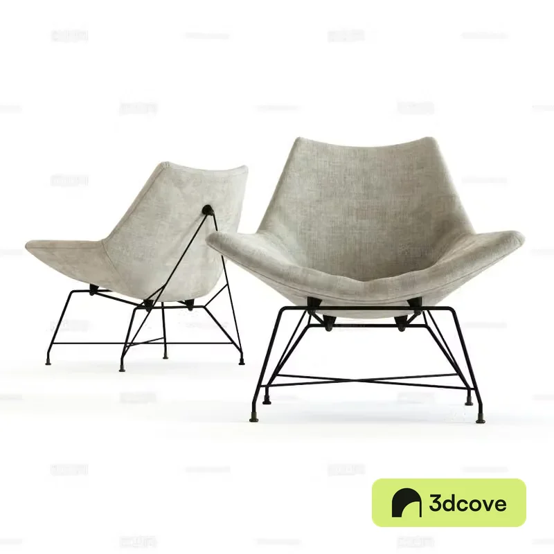 Modern chair leisure chair cloth chair