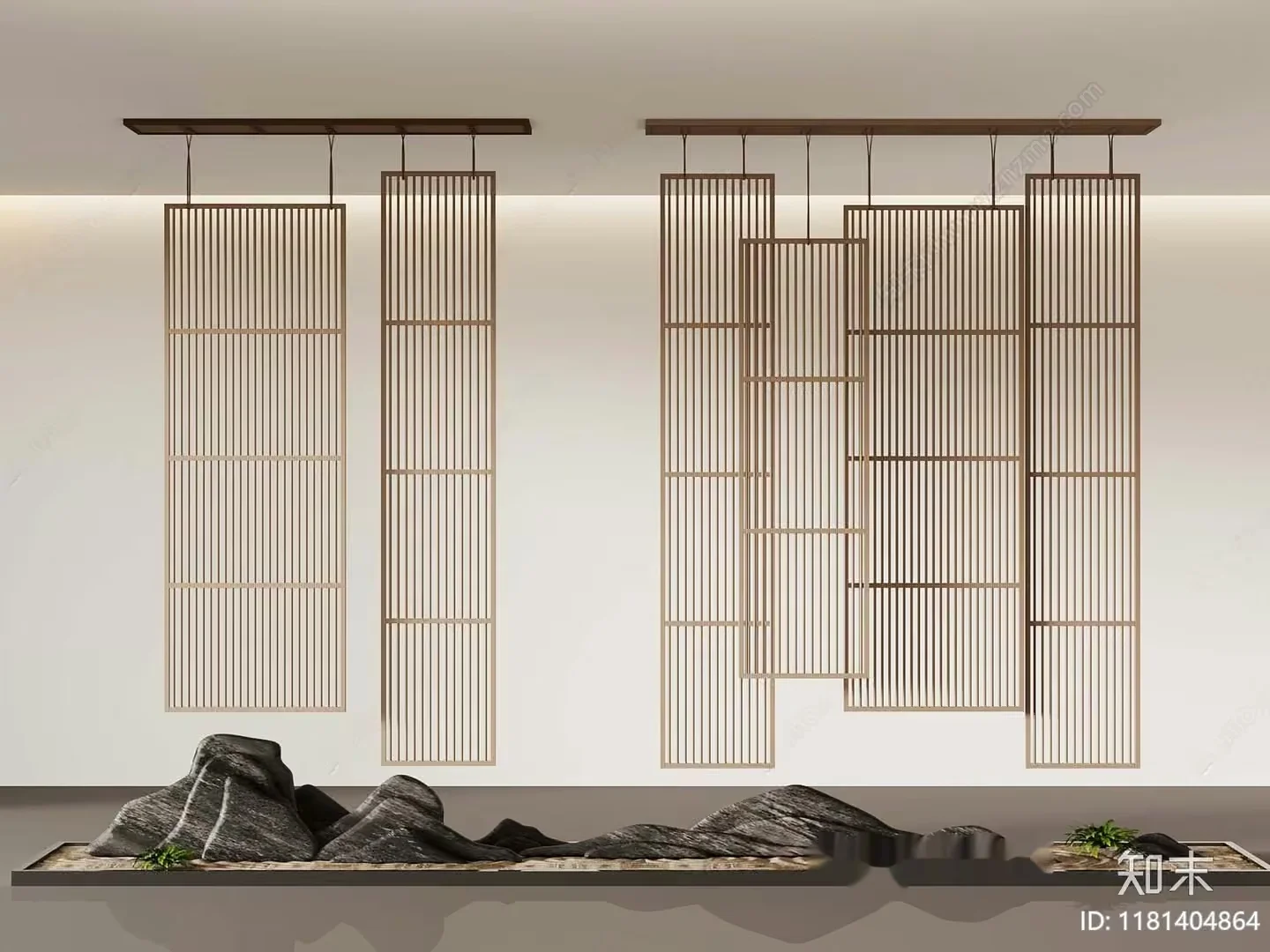 A Modern Minimalist Room With A Focus On Simplicity And Elegance 3D Model – 16735 – VRAY Render
