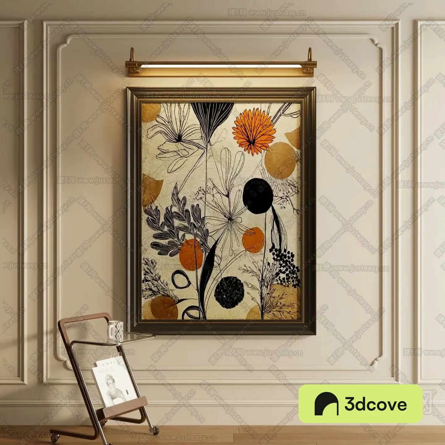 A Floral Painting