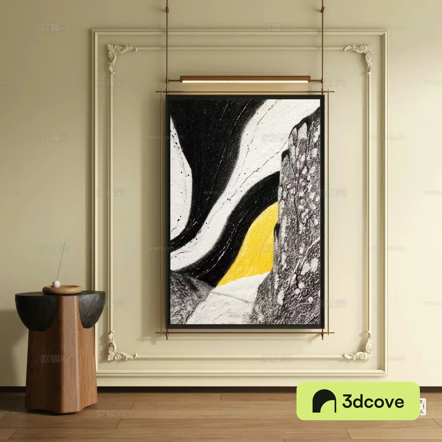 Modern art painting decorative painting