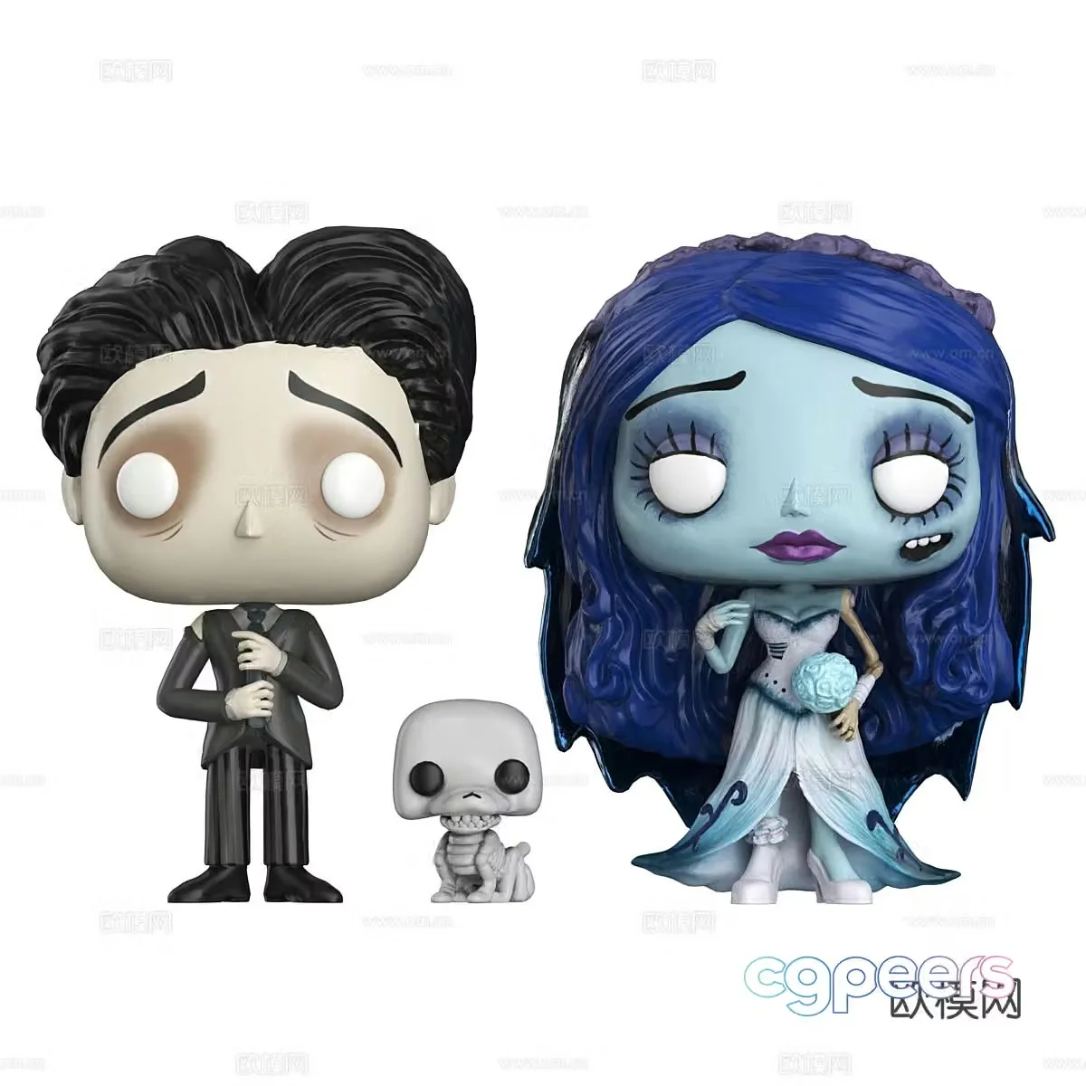 Modern Halloween Figure Doll 3D Model