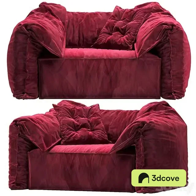 Baxter Casablanca 2 velvet sofa