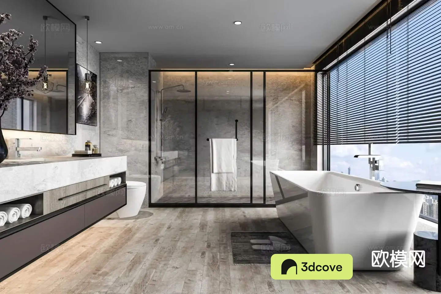 Modern bathroom