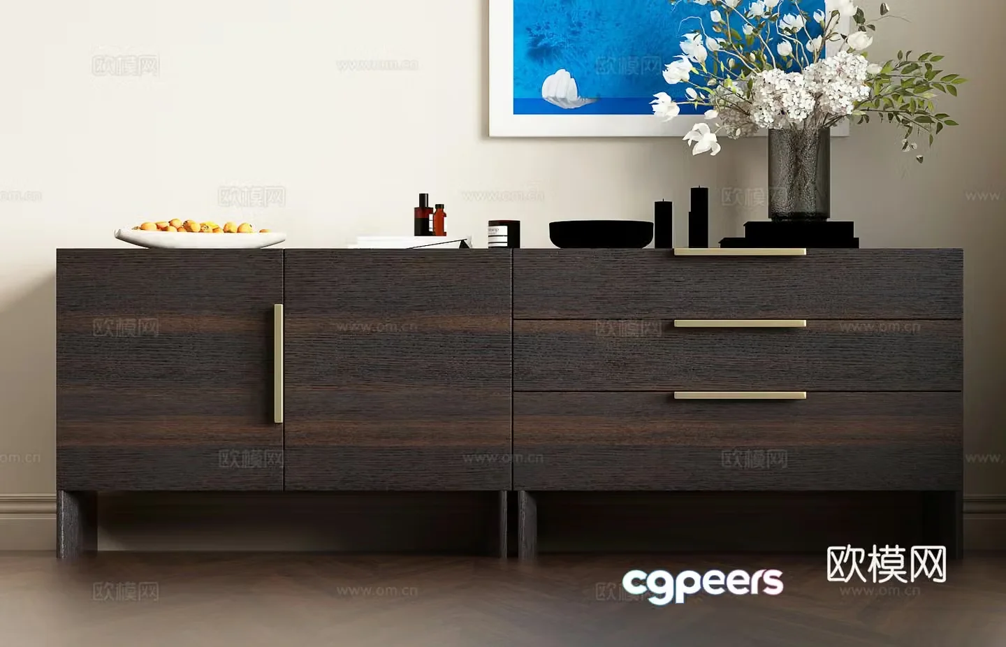 Italian chest of drawers modern chest of drawers Italian side cabinet modern Italian side cabinet modern side cabinet 3d model