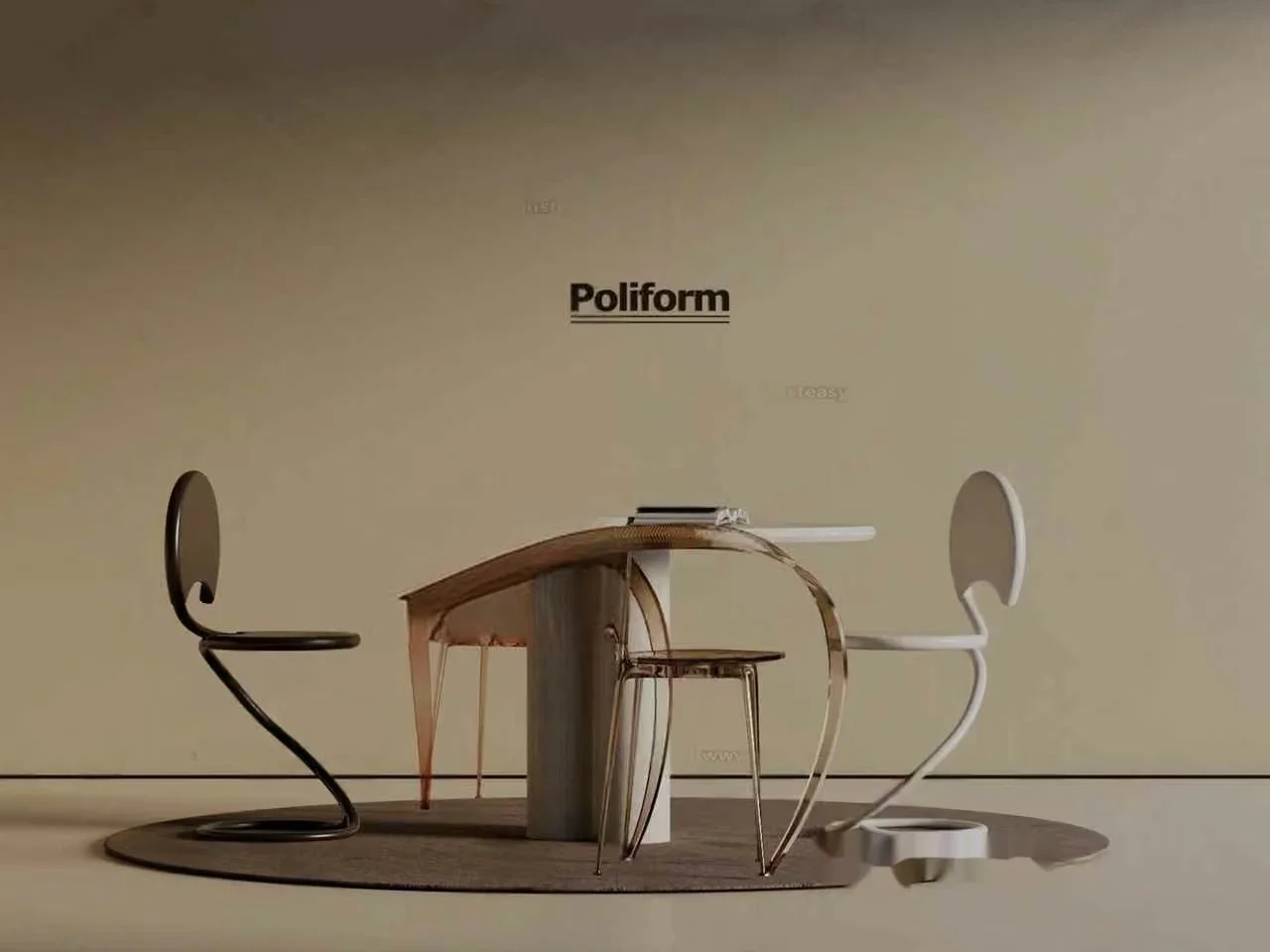 Modern Minimalist Furniture 3D Model – 16562 – VRAY Render