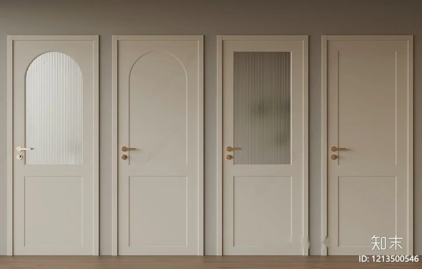 A Collection Of Doors 3D Model – 5850 – VRAY Render