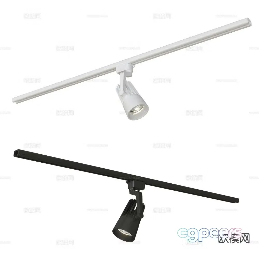 ANCARD downlight spotlight track light 3d model