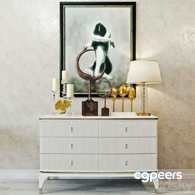 3ds Max Free – Chest of drawers Fratelli Barri RIMINI