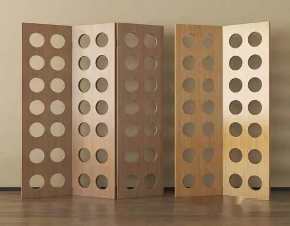 Wooden Room Divider 3D Model – 12392 – VRAY Render