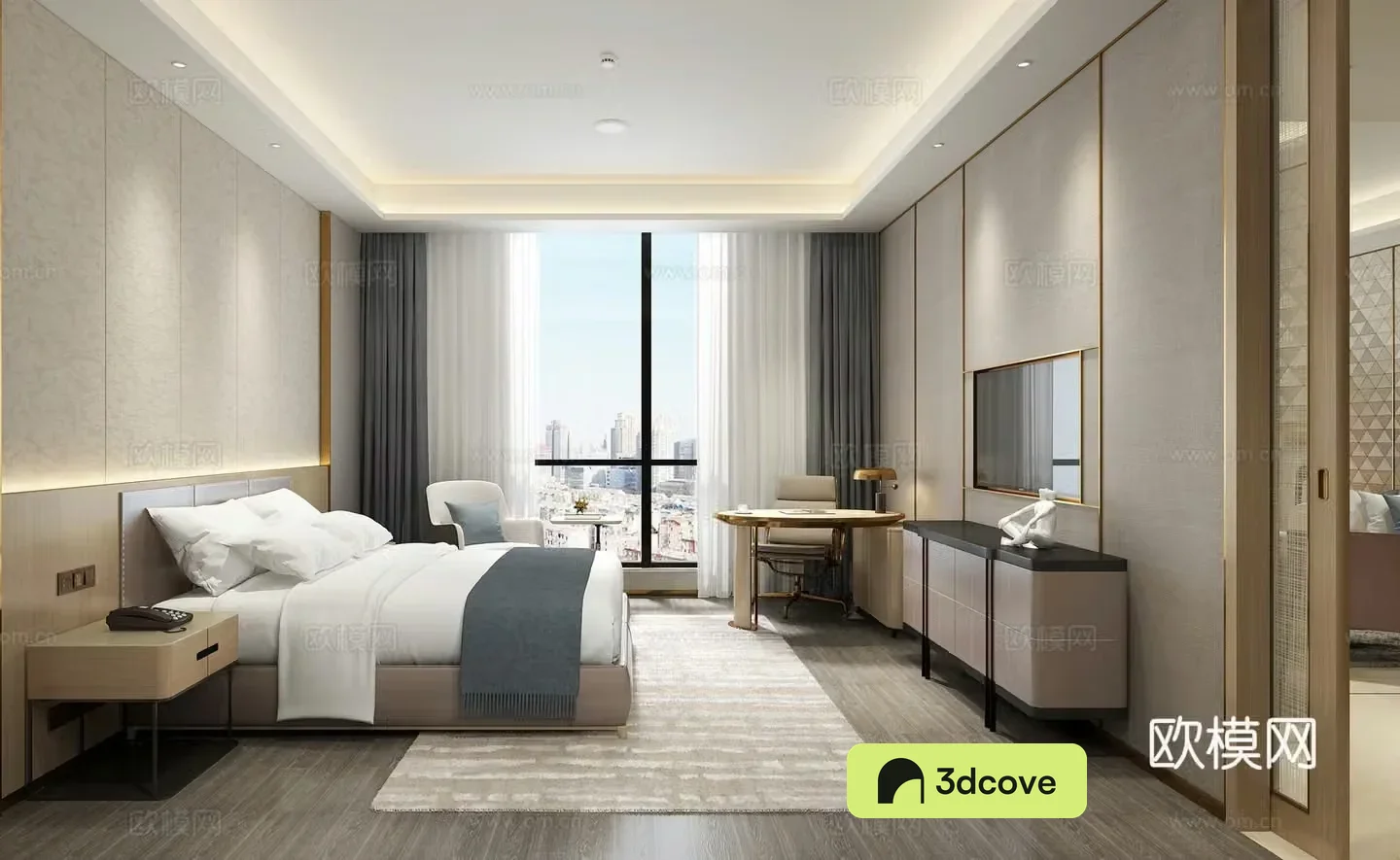 Hotel room presidential suite