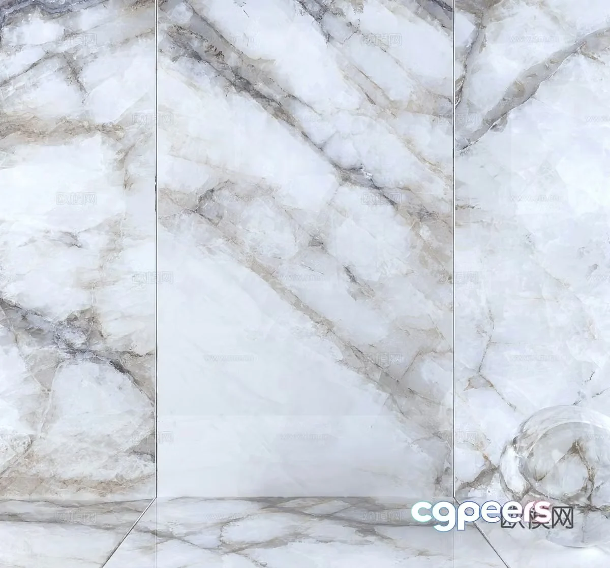 Modern stone marble luxury stone marble wall 3d model