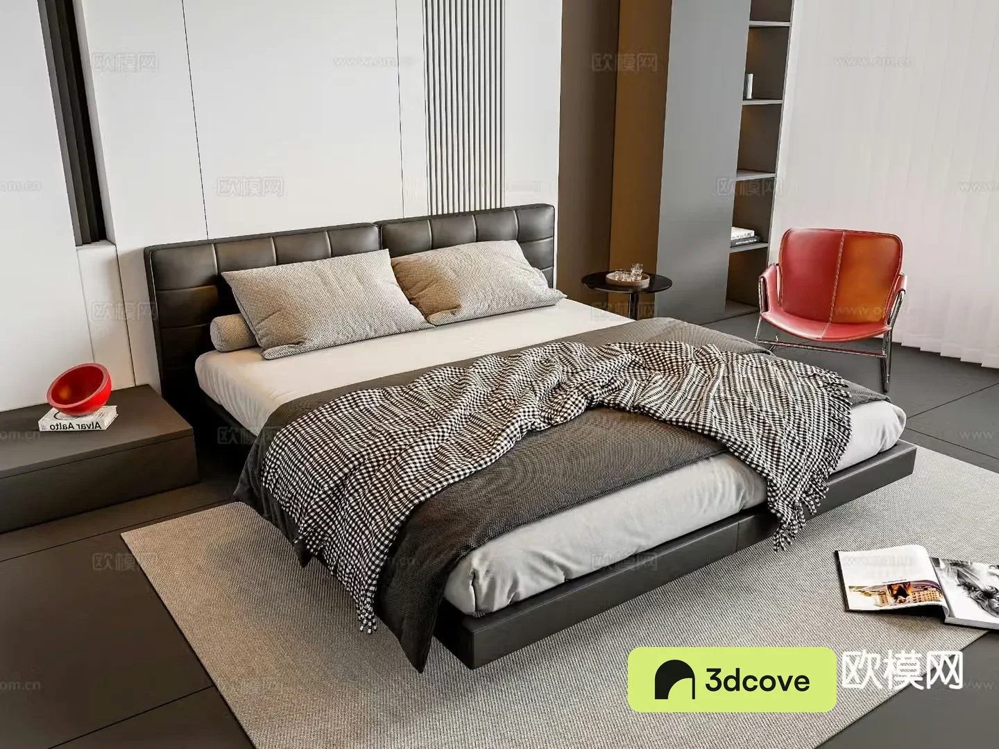 Italian double bed