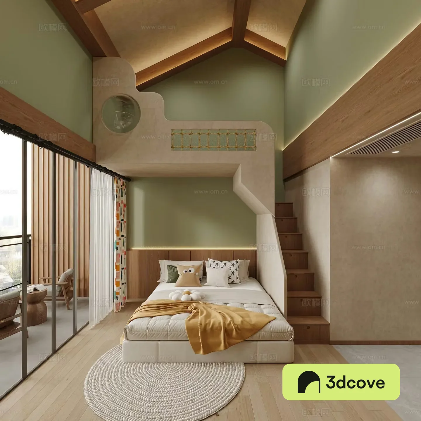åº­ åº­ æˆ¿ room room family room children’s room 3D model