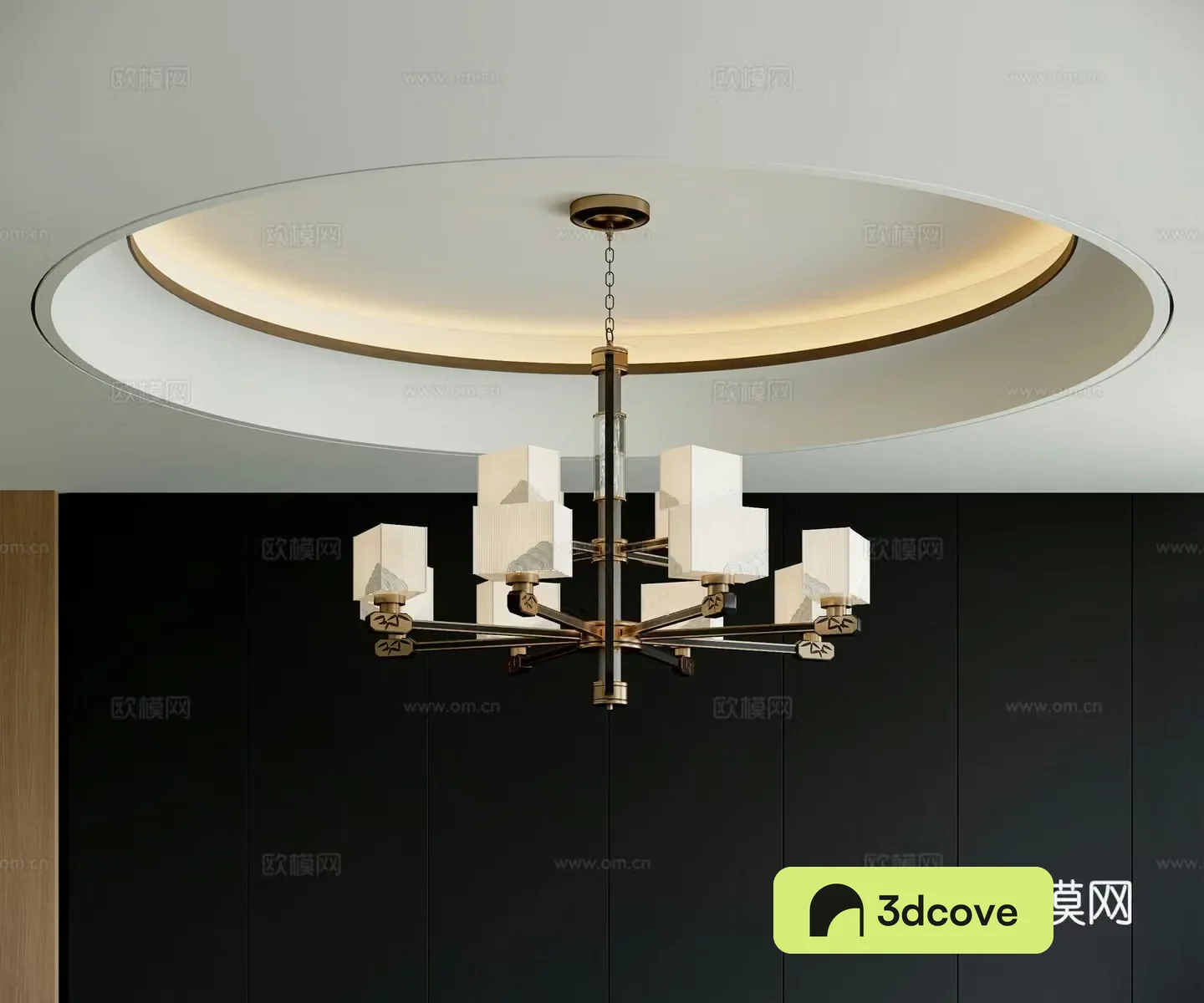 New Chinese style chandelier multi-head chandelier