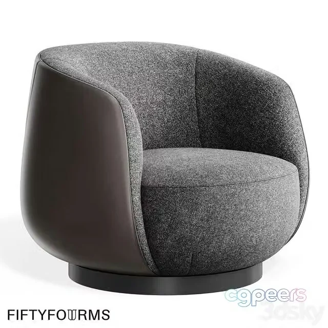 3ds Max Free – FIFTYFOURMS Rotatus Chair