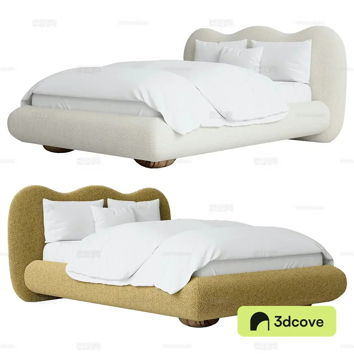 Modern single bed