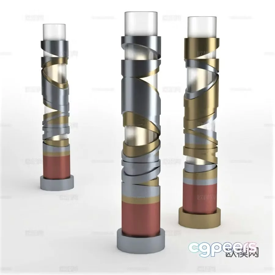 Modern floor lamp lighting 3d model