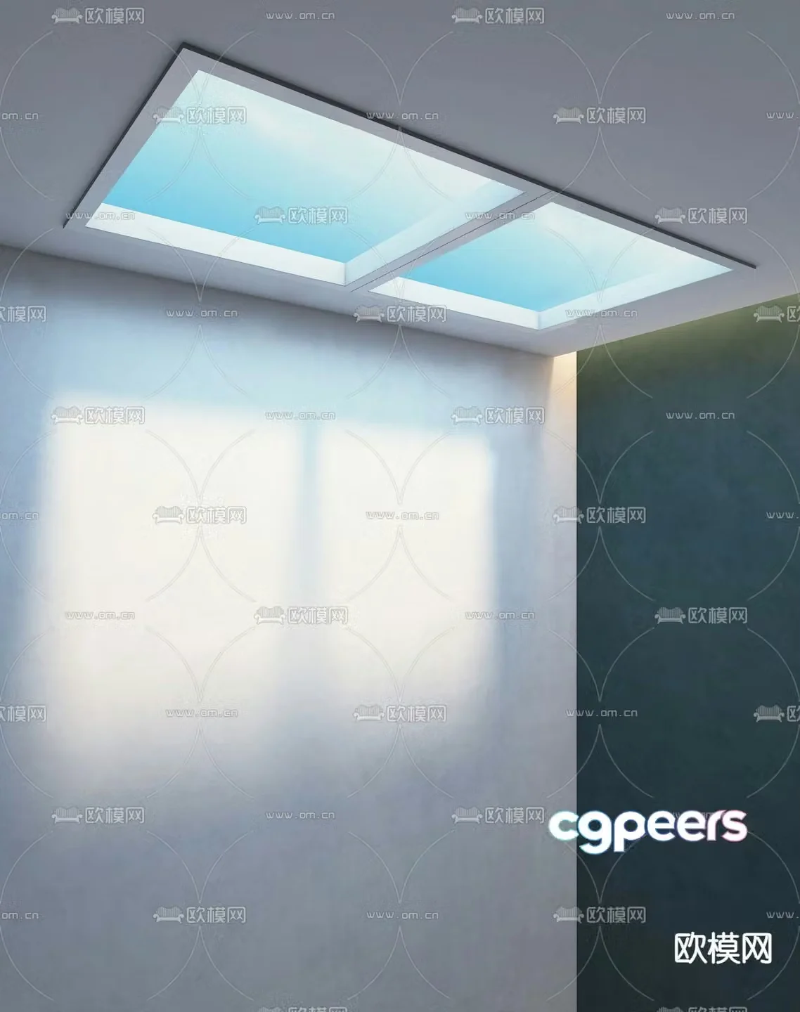 ceiling lamp clear sky lamp sky lamp 3d model