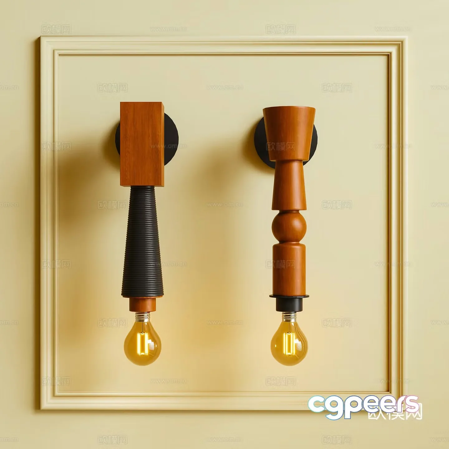 Wall lamp 3d model