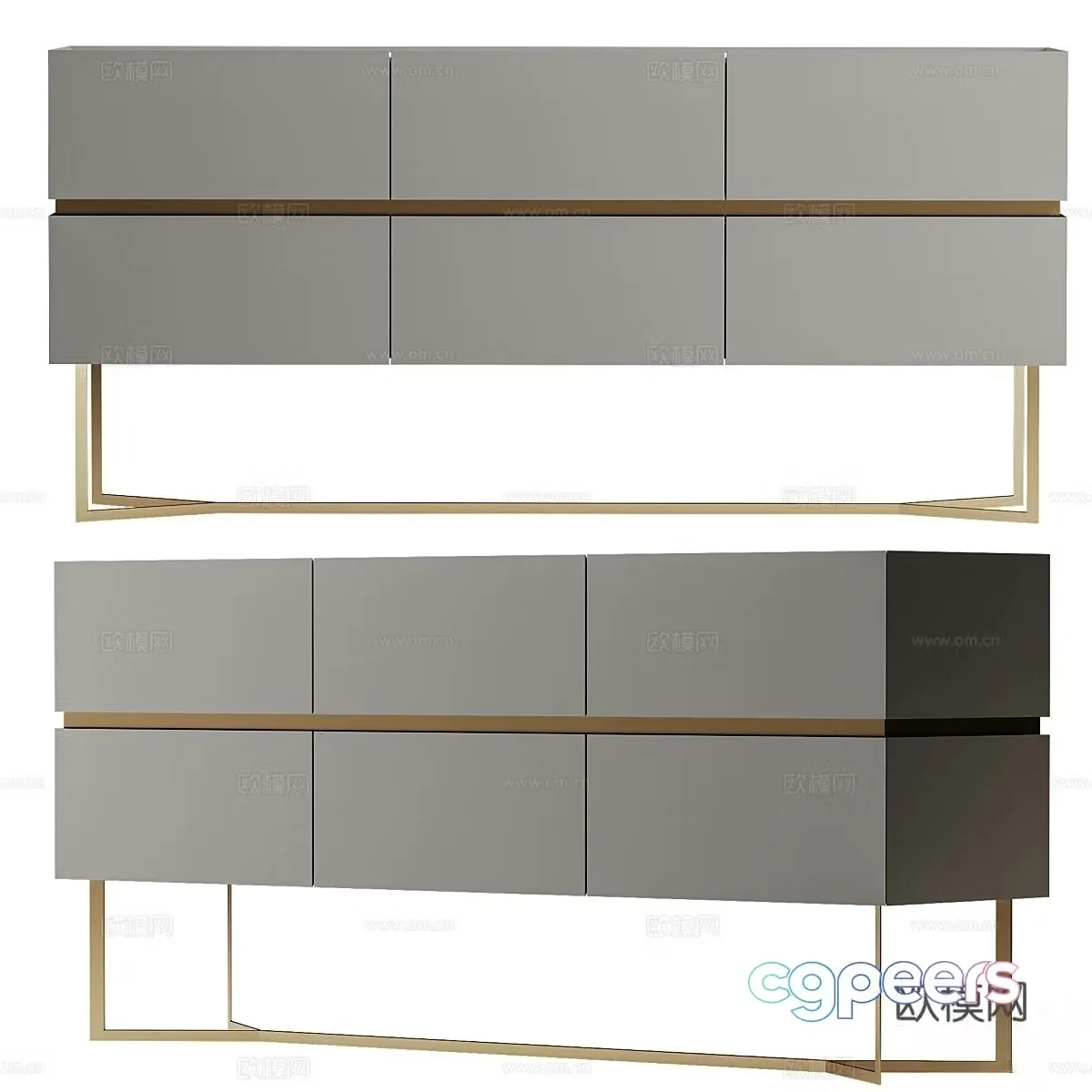TV cabinet 3d model