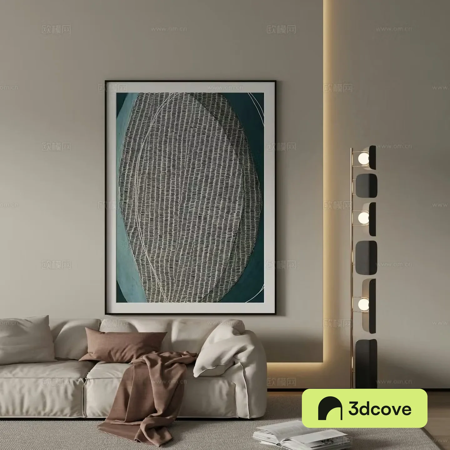 Modern abstract painting Decorative painting