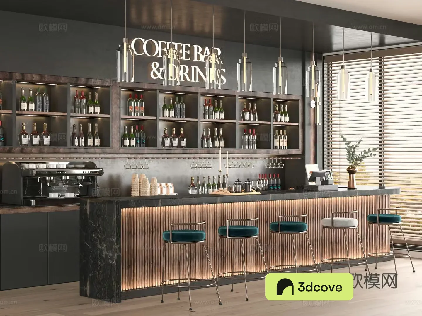 Modern bar