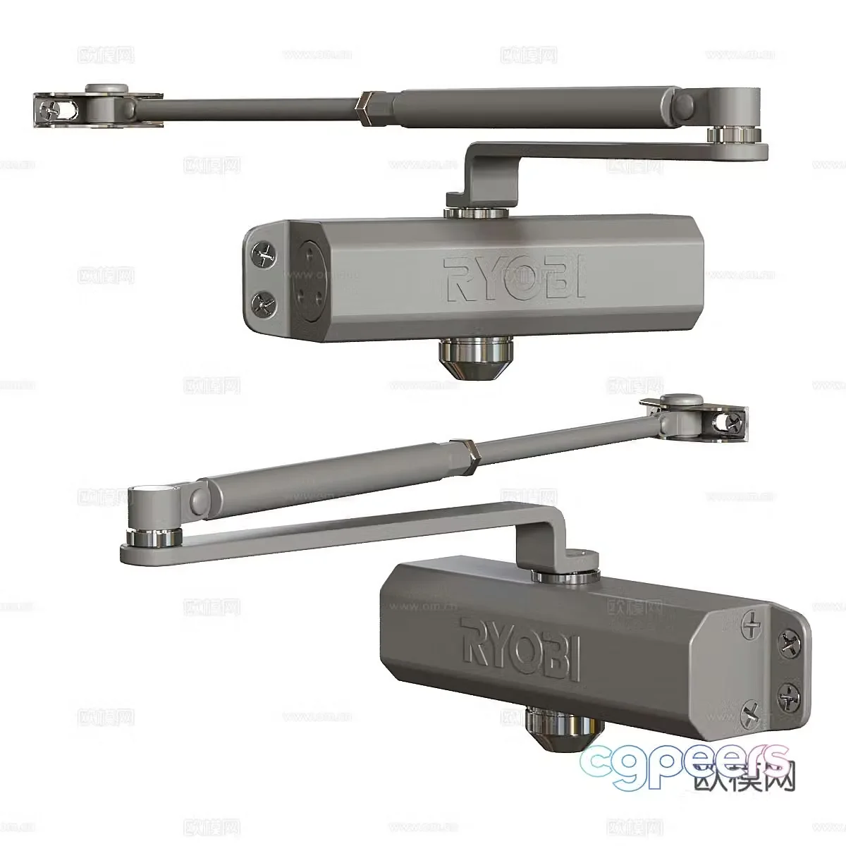 Door Closer 3D Model