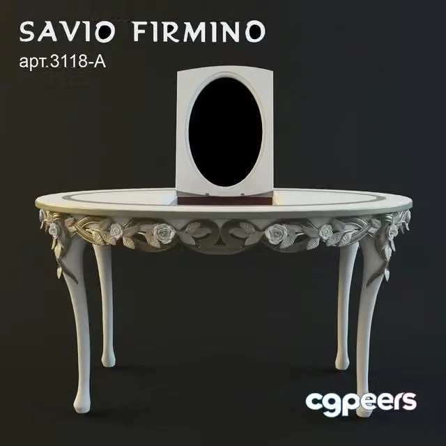 3ds Max Free – Dressing table Savio Firmino, art. 3118-A