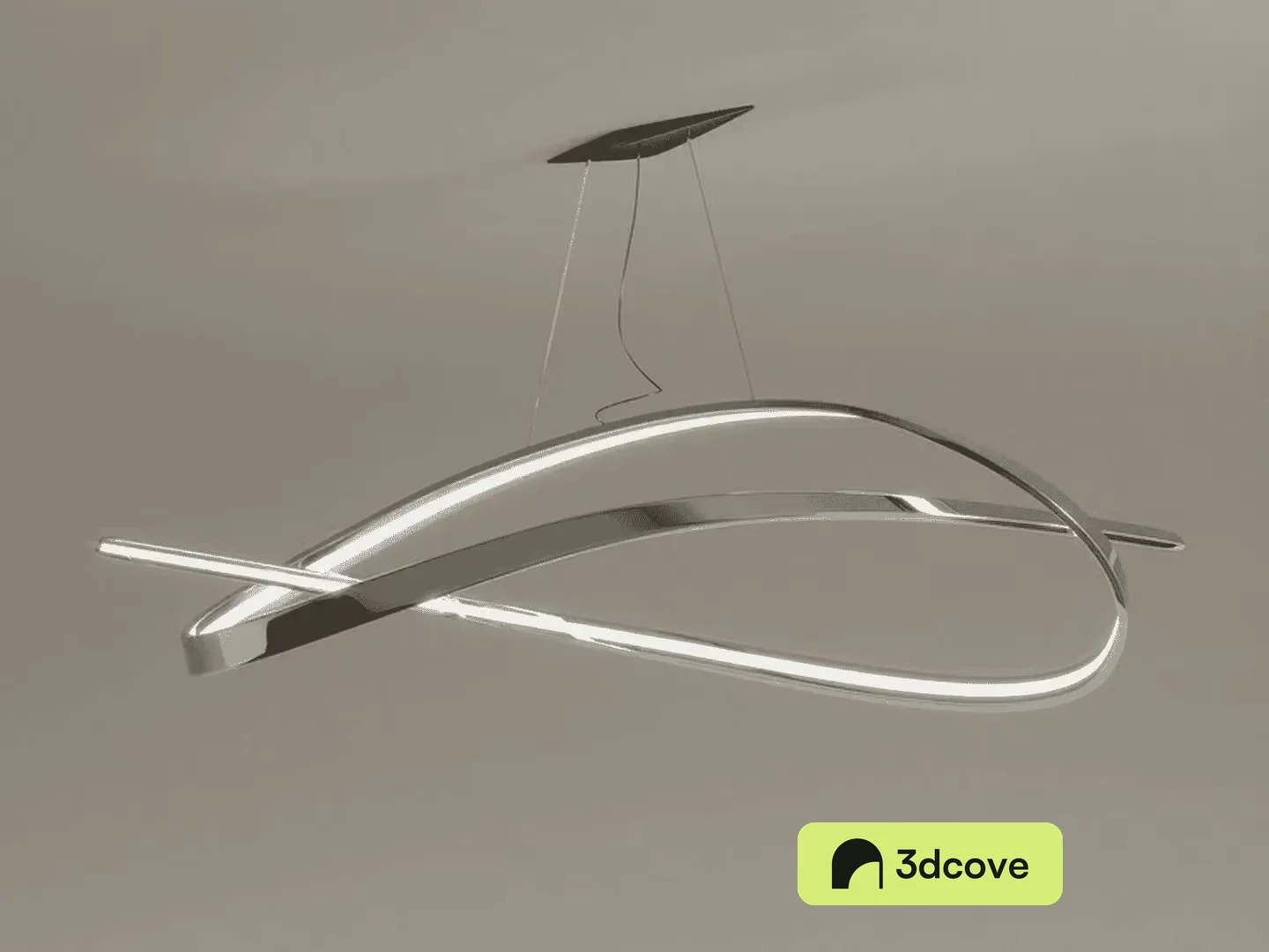 A Modern Light Fixture