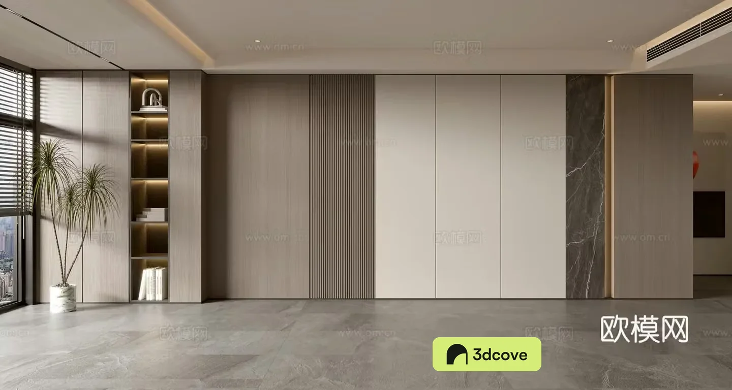 Modern sofa background wall