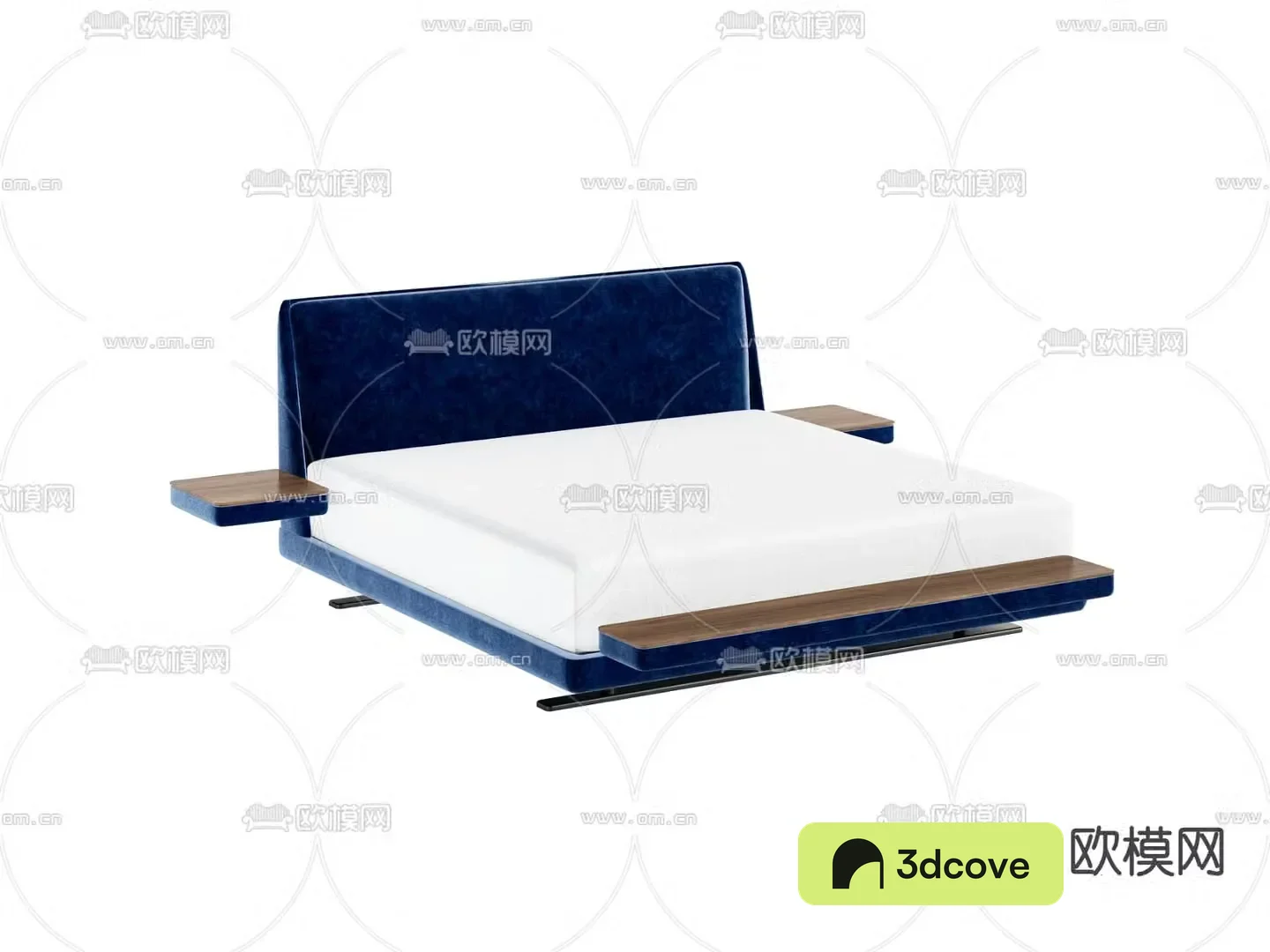 Modern double bed