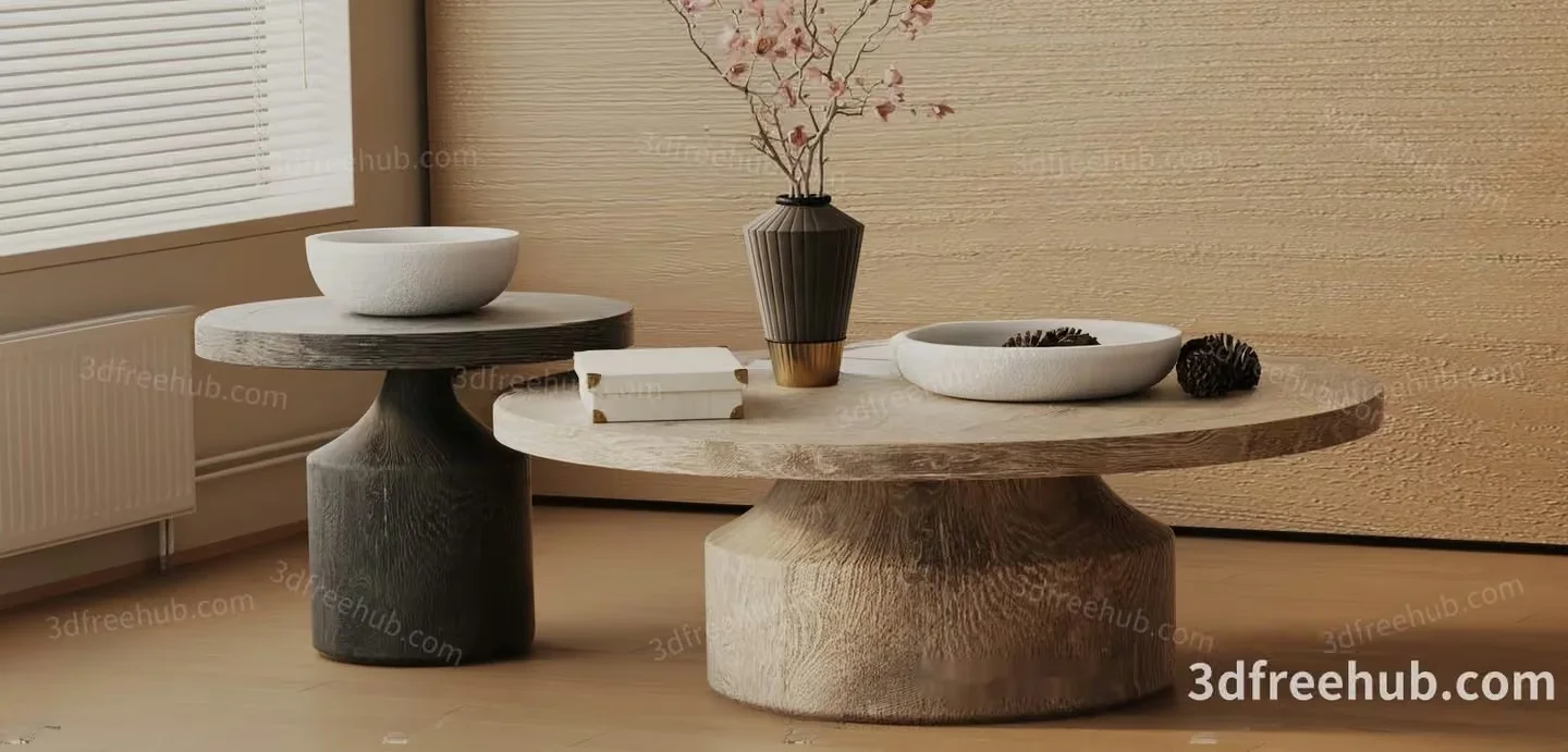 Modern Living Room 3D Model – 21179 – VRAY Render
