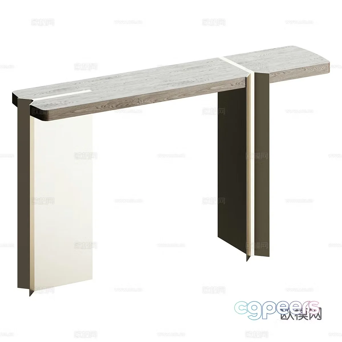 Modern light luxury minimalist scene platform 3D model