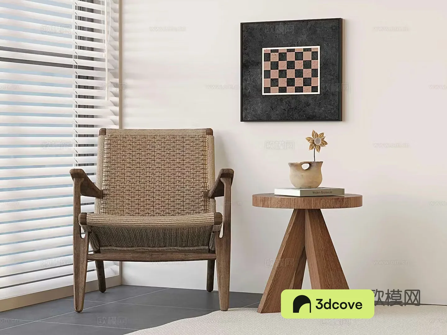 Medieval style leisure chair rattan chair