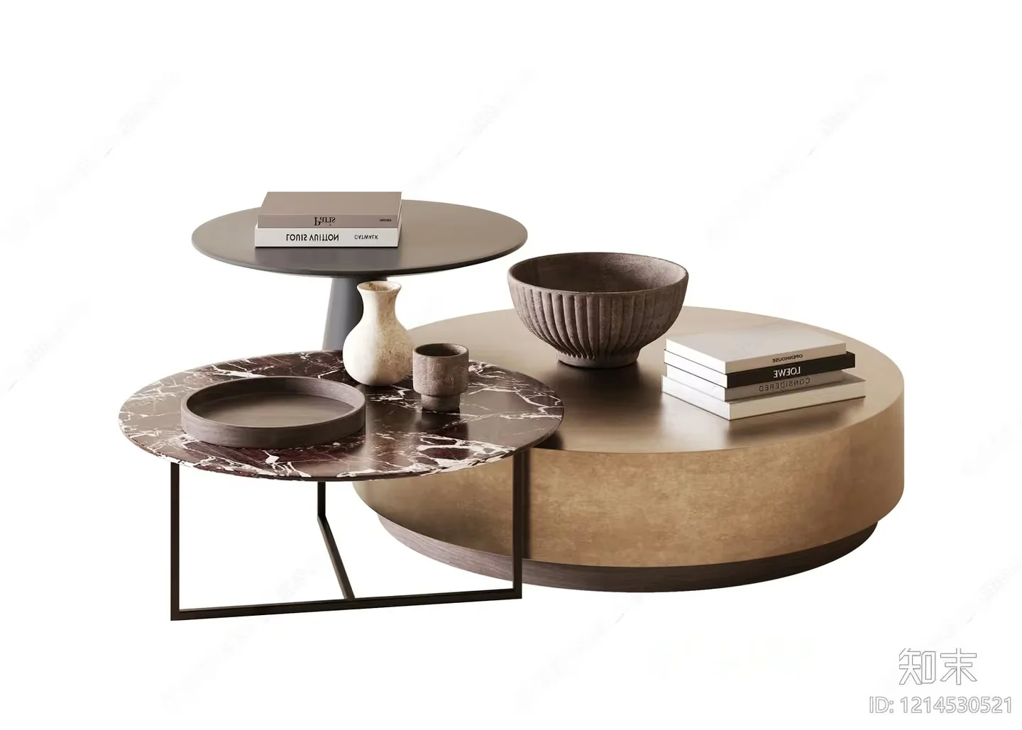 Modern Coffee Table 3D Model – 23161 – VRAY Render