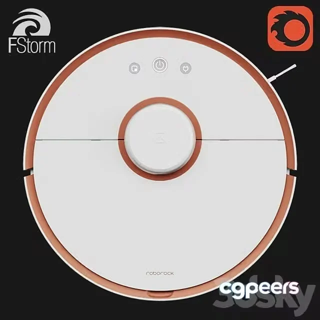 3ds Max Free – XIAOMI ROBOROCK SWEEP ONE