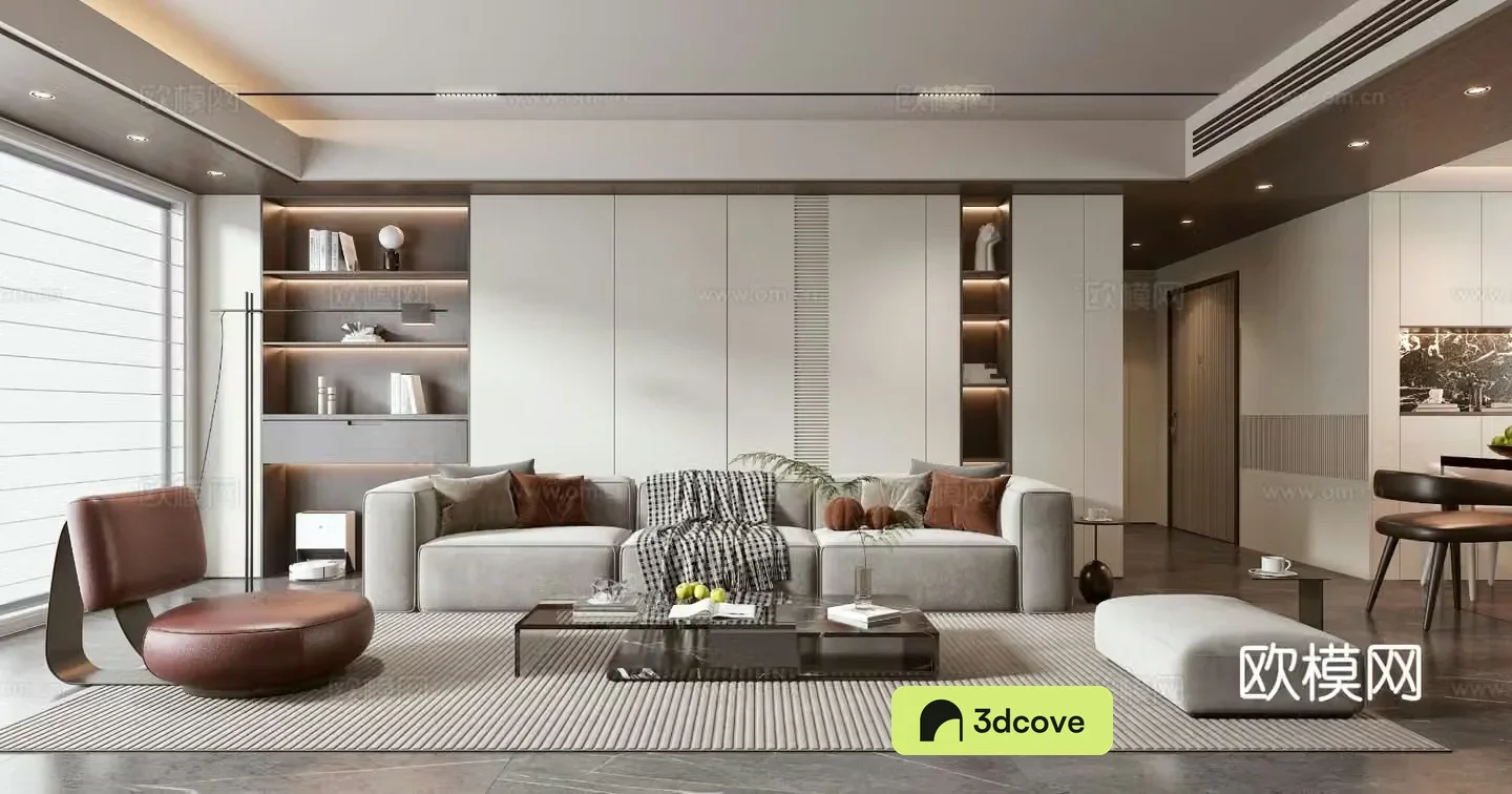 Light luxury living room